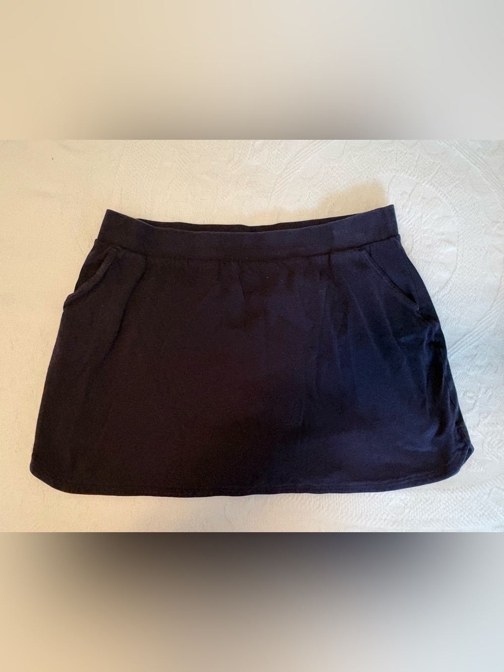 croft & barrow Navy Casual Skort with Pockets